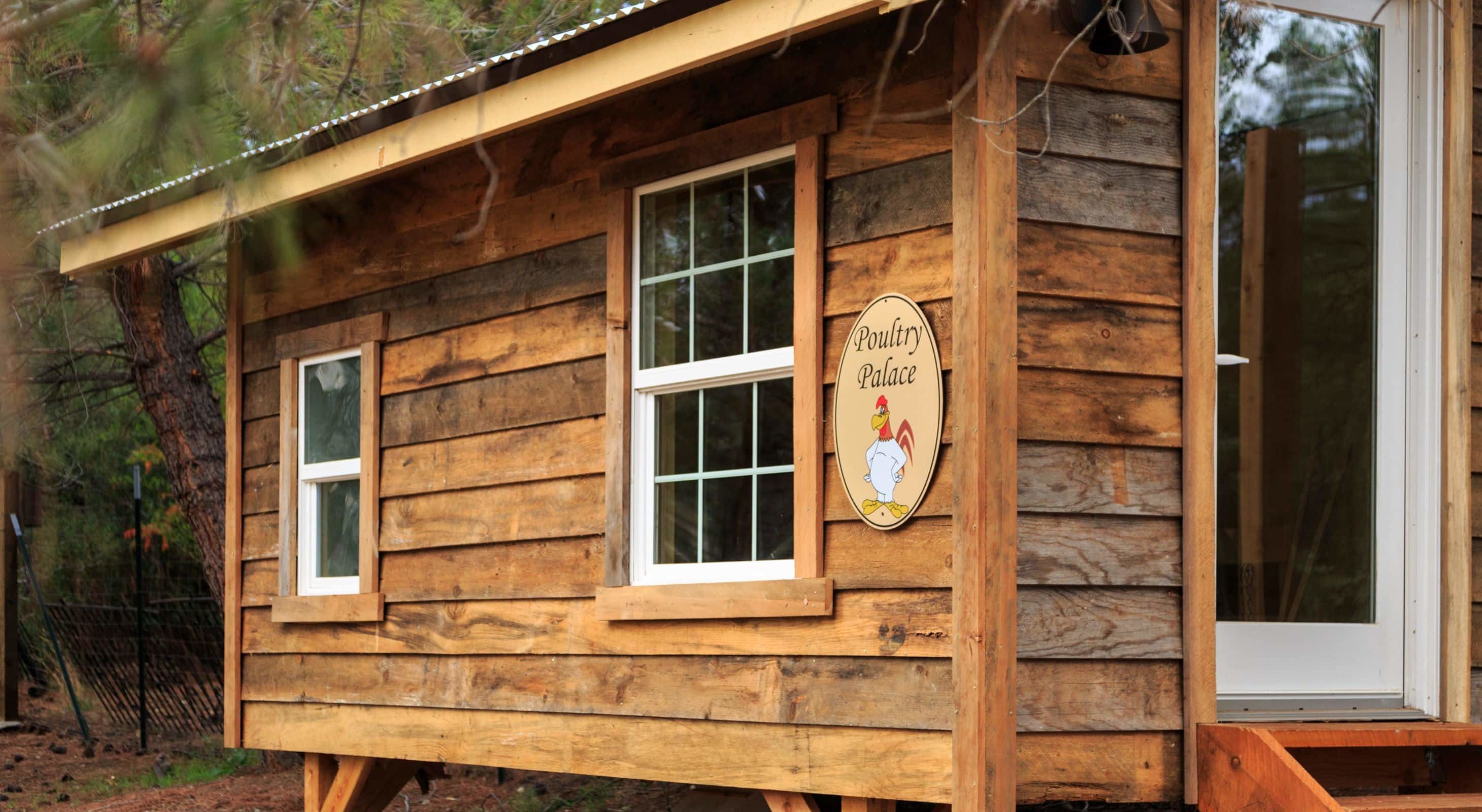 Chicken Coop for Fresh Breakfast at Placerville, CA bed and breakfast